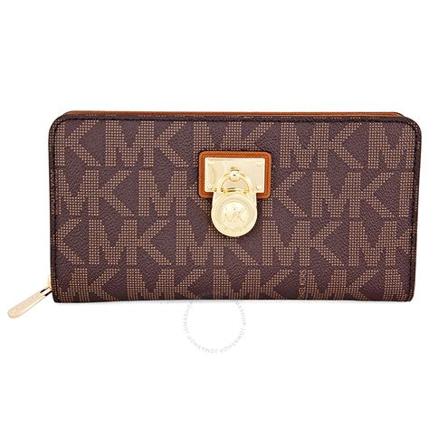 michael kors signature hamilton wallet|Michael Kors Wallet female.